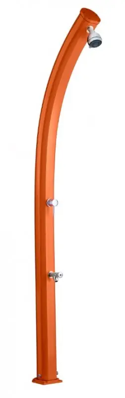 Solární sprcha JOLLY orange s oplachem nohou Must-Have