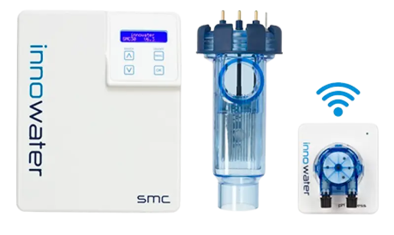 Cenový Hit Solonizační jednotka Innowater SMC 10 ORP sonda + pHW s dávkováním pH do 25m3