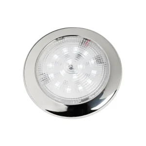 Bezpečná Platba Bílé LED světlo se 16 diodami v nerezovém provedení