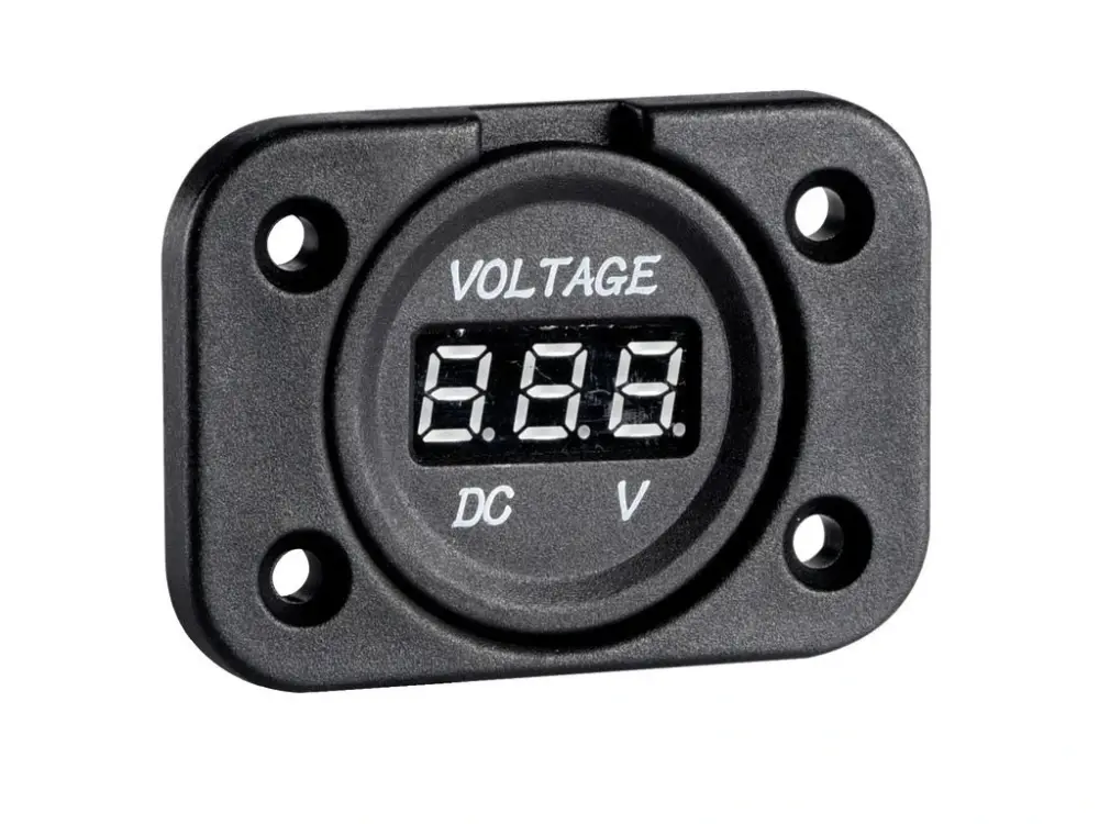 Digitální voltmetr 8/32V na zabudování Akce