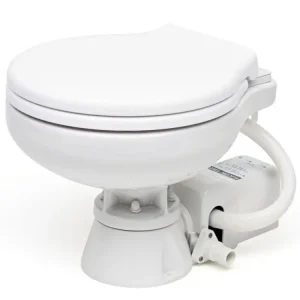 Elektrická toaleta Matromarine Space saver, 12 V, výška 315 mm, šířka 345 mm, hloubka 465 mm Časově Omezené