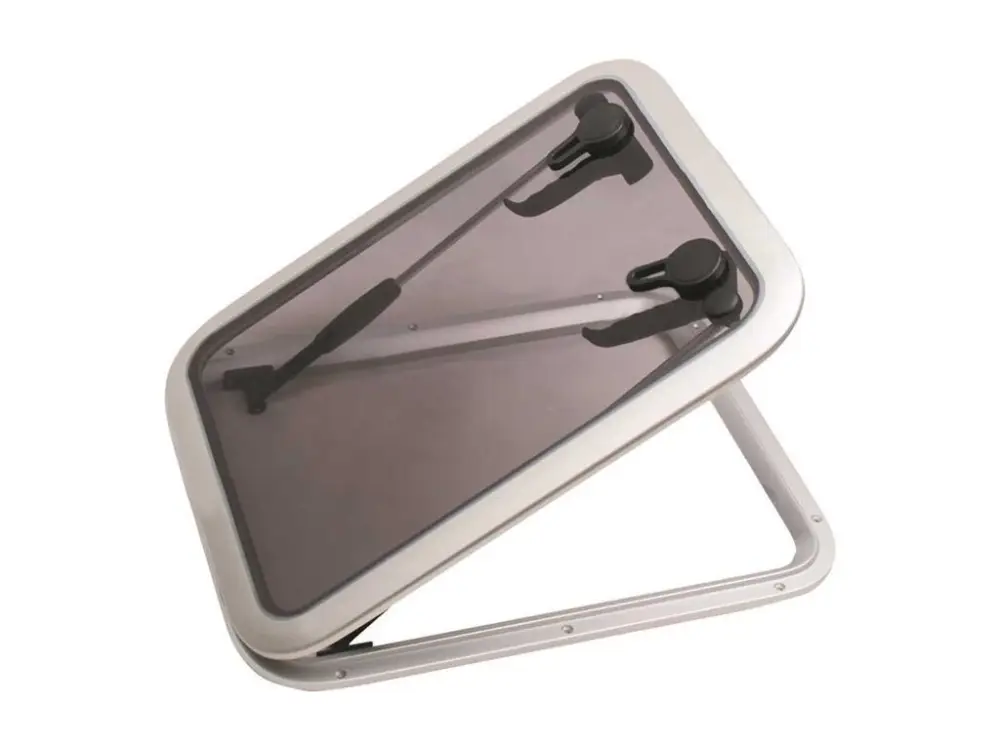 Vrácení Zdarma Hliníková obdélníková lukna Goiot 03, rozměr 291 x 236 mm