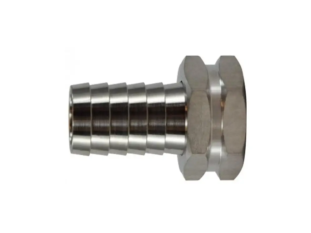 Cenově Výhodný Nerezový hadičník s vnitřním závitem 1" 1/4 pro hadici 35 mm