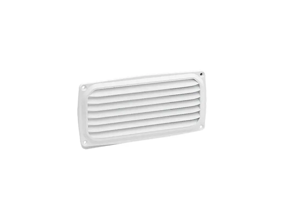 Cenová Bomba Plastová větrací mřížka v bílém provedení, rozměr 206 x 106 mm
