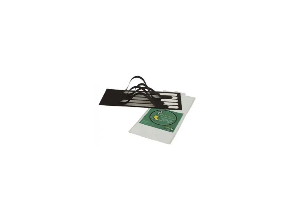 Protiskluzové bílé pásky v archu DECK STRIP, délka 30 cm, šíře 19 mm Super Cena