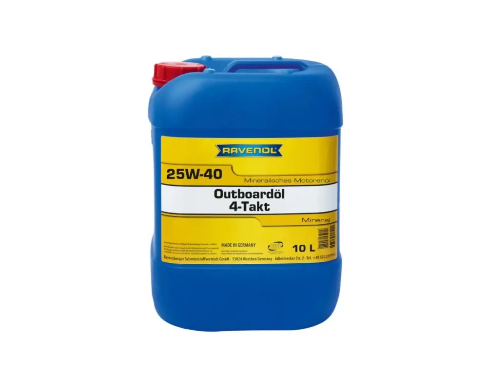 Sezónní Sleva Ravenol minerální motorový olej pro lodní motory 25W40, balení 20 l