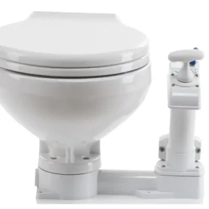 Koupit Online Toaleta Matromarine s ruční pumpou Space saver, šířka 450 mm, výška 290 mm, hloubka 400 mm