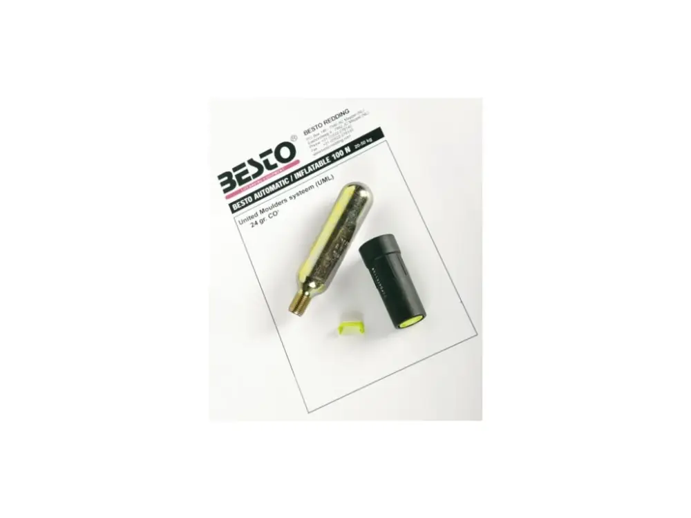 Náhradní sada 24g Besto UML MK5 pro automatické samonafukovací vesty 100N Nakupujte Hned