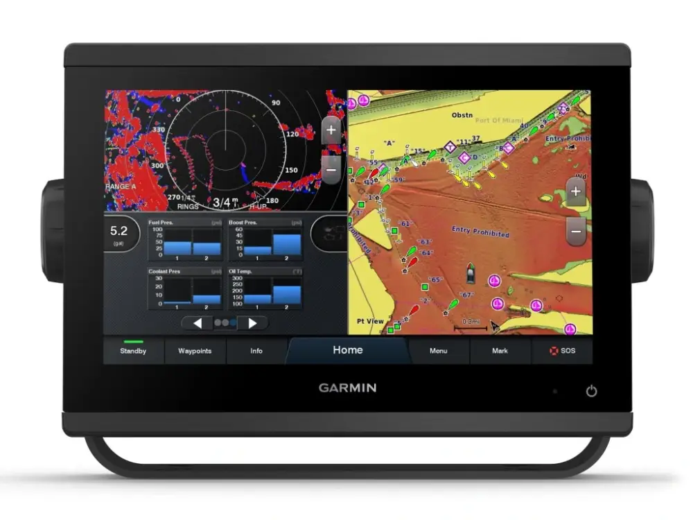 Značkový Multifunkční mapový plotter Garmin GPSMAP® 923 bez sondy