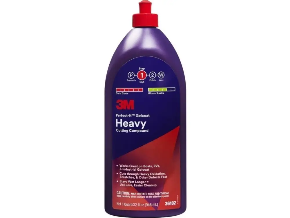 Nízká Cena Lodní leštící prostředek 3M Perfect-It Gelcoat Heavy, objem 946 ml