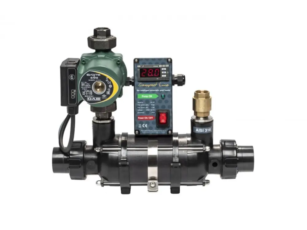 Výměník tepla KIT D-KWT-Ti Compact Line / Titan 45 kW Ověřený