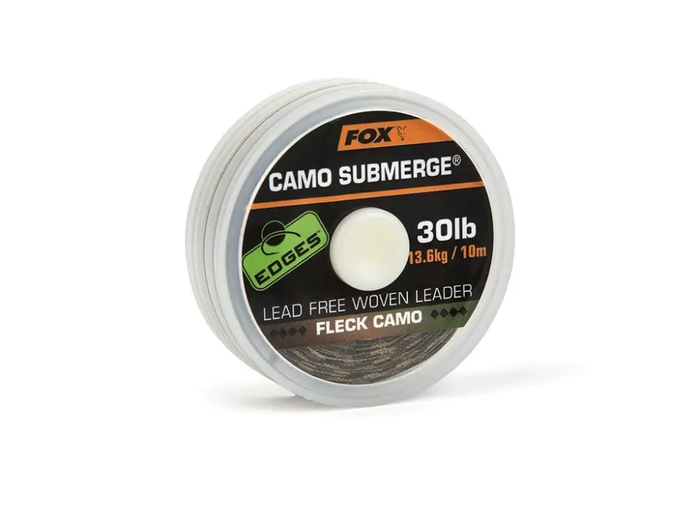 Ihned K Objednání Fox Šňůra Edges Submerge Camo Leader Fleck Camo 10m