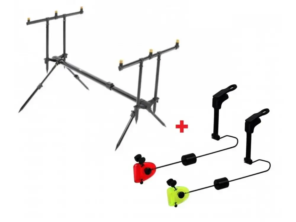 Zfish Stojan Rod Pod Classic 3 Rods + 2X Indikátor Záběru ZDARMA! Ihned K Objednání