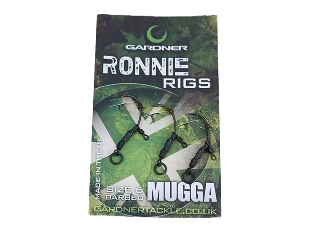 Cenový Hit Gardner Montáž Ronnie Rig s Protihrotem 3ks