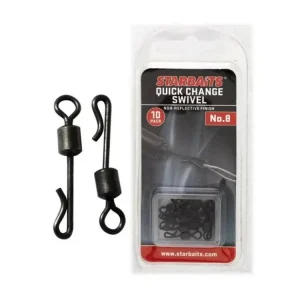 Starbaits Obratlík Quick Change 10 ks Vel. 8 Výhodná Nabídka