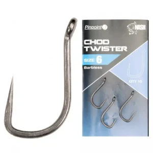 Cenově Výhodný Nash Háčky Chod Twister Barbless 10ks