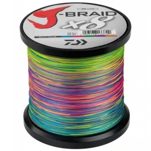 Daiwa Pletená Šňůra J-Braid Barva Multi Color 1m Hit Sezóny