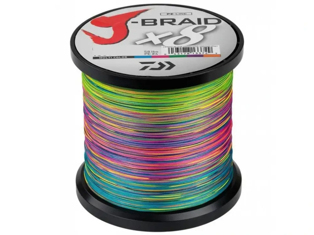 Daiwa Pletená Šňůra J-Braid Barva Multi Color 1m Hit Sezóny