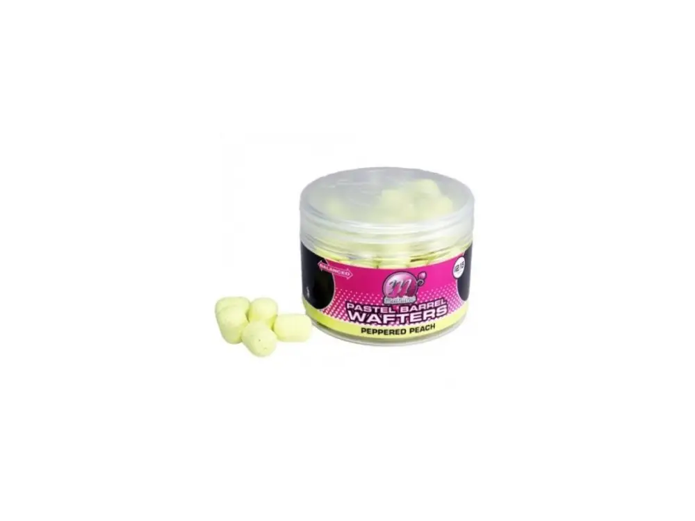 Jen Po Omezenou Doba Mainline Neutrálně Vyvážená Nástraha Pastel Wafter Barrels 12ks 15mm 150ml