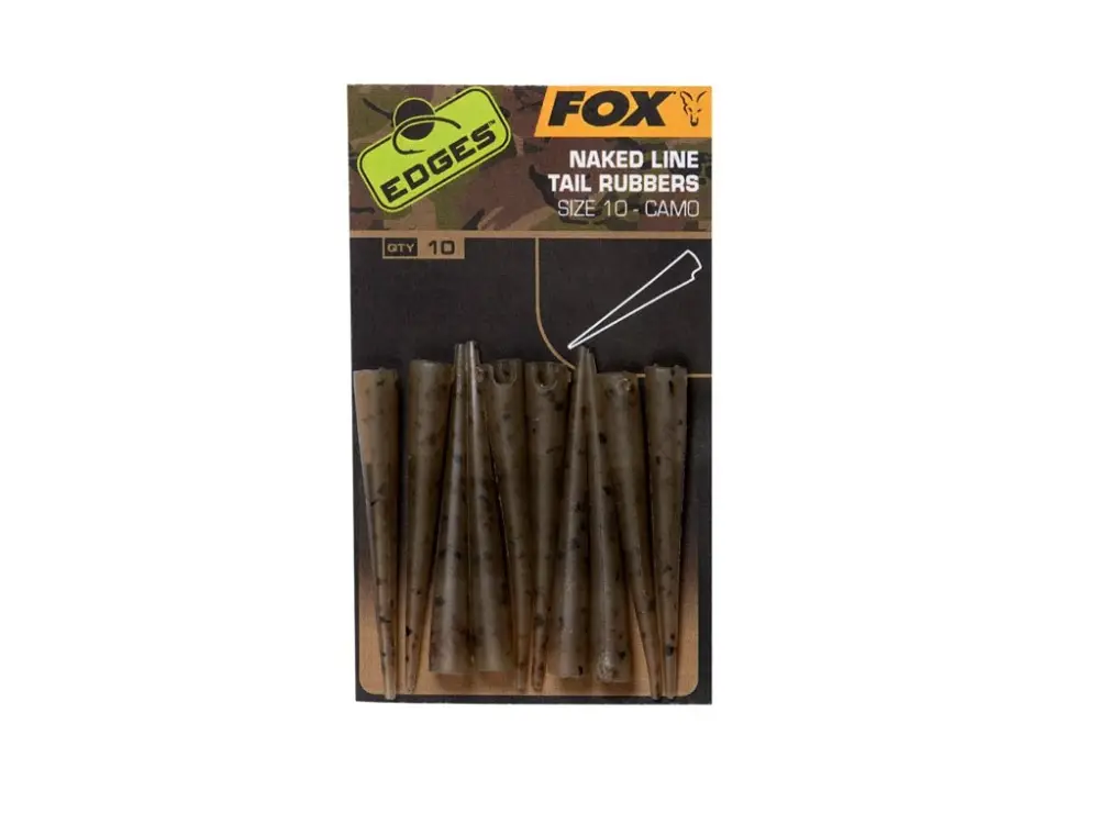 Fox Převleky Edges Camo Power Grip Naked Tail Size 7 Akce