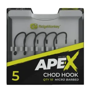 RidgeMonkey Háčky Ape-X Chod Barbed 10ks Objednat Nyní