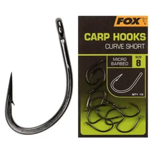 Aktuální Fox Háčky Curve Shank Short 10ks