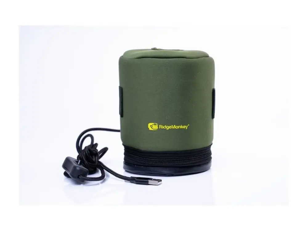 Akční Nabídka RidgeMonkey Obal EcoPower USB Heated Gas Canister Cover
