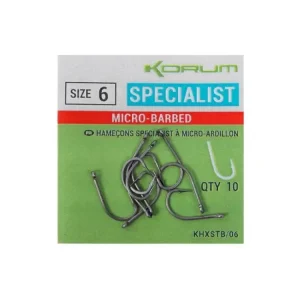 Akce Korum Háčky Xpert Specialist Micro Barbed Hooks 10ks