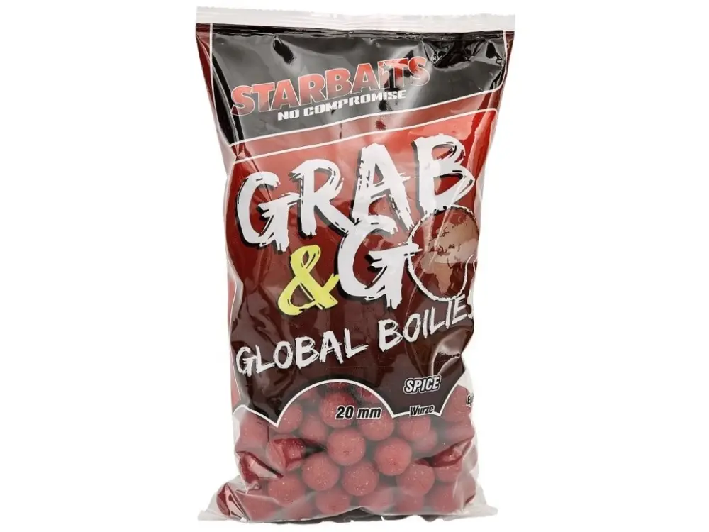 Aktuální Starbaits Boilie Grab & Go Global Boilies Spice