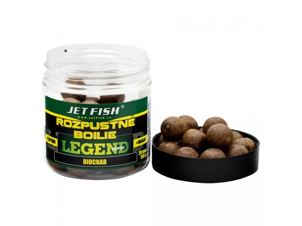 Jet Fish Rozpustné Boilie BioCrab 250ml Značkový