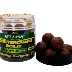 Akční Cena Jet Fish Boosterované Boilie Legend Range BioEnzym Fish + Losos 250ml