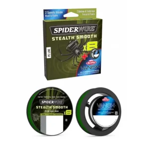 Spiderwire Splétaná Šňůra Stlth Smooth8 Moos Green 150m Poslední Šance