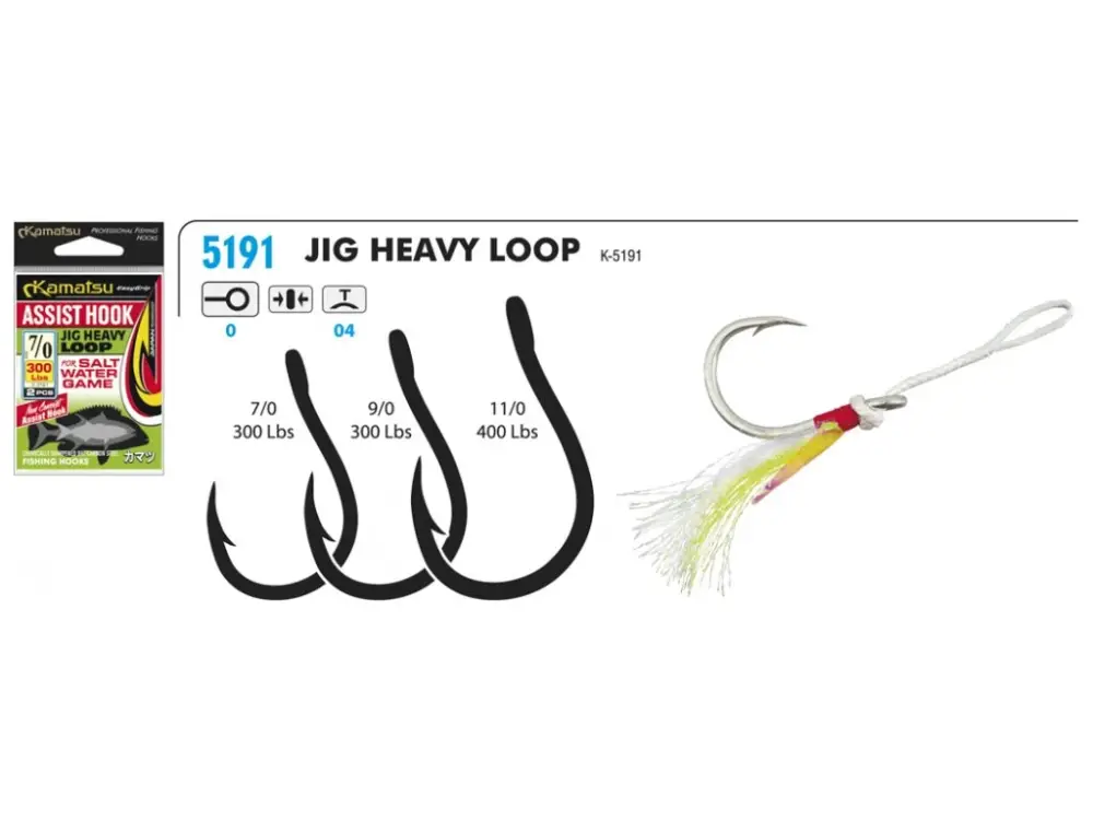 Vysoce Kvalitní Kamatsu Háčky Assis Hook Jig Heavy Loop 2ks