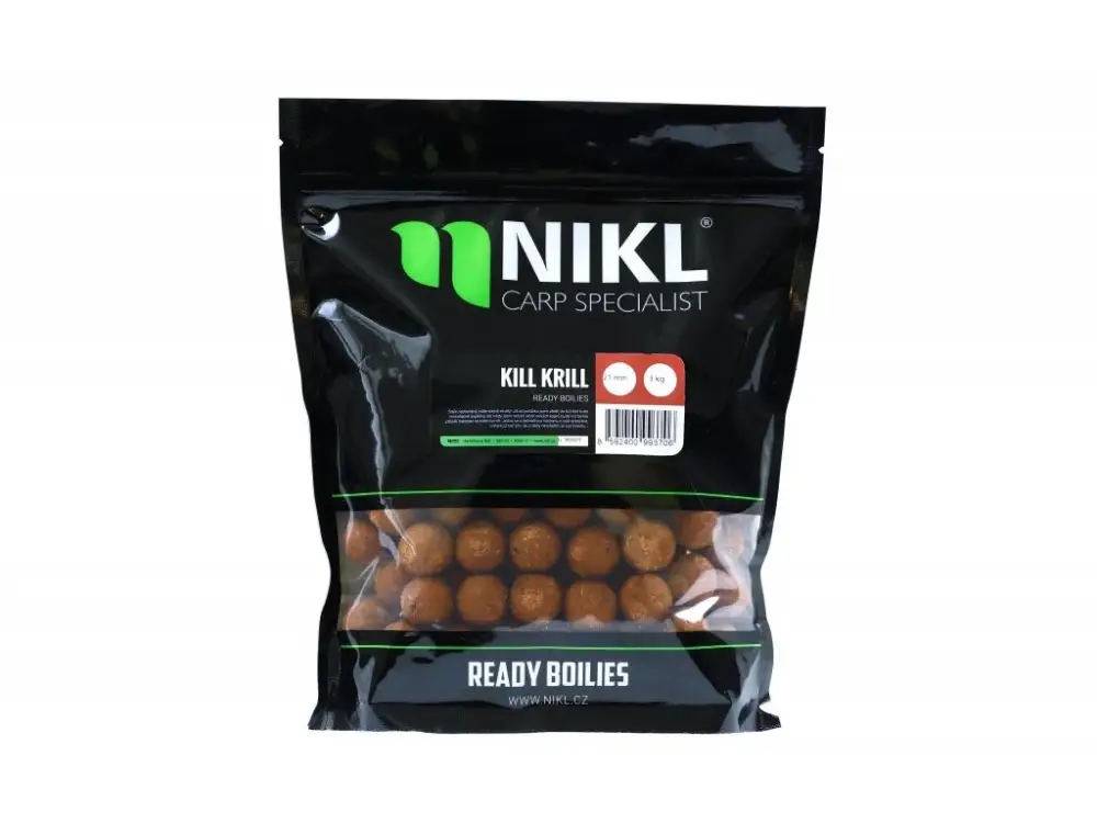 Top Prodej Nikl Boilie Ready Kill Krill