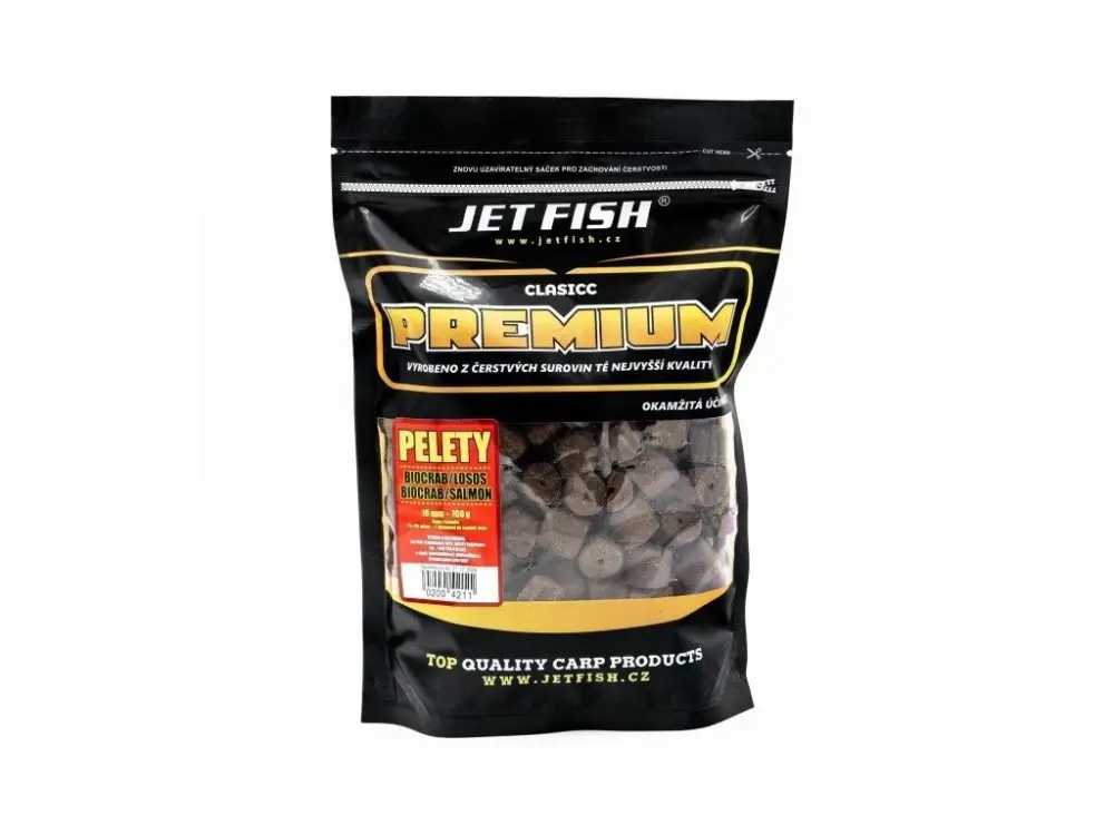 Jet Fish Pelety Premium Classic Biocrab Losos 700g Levný