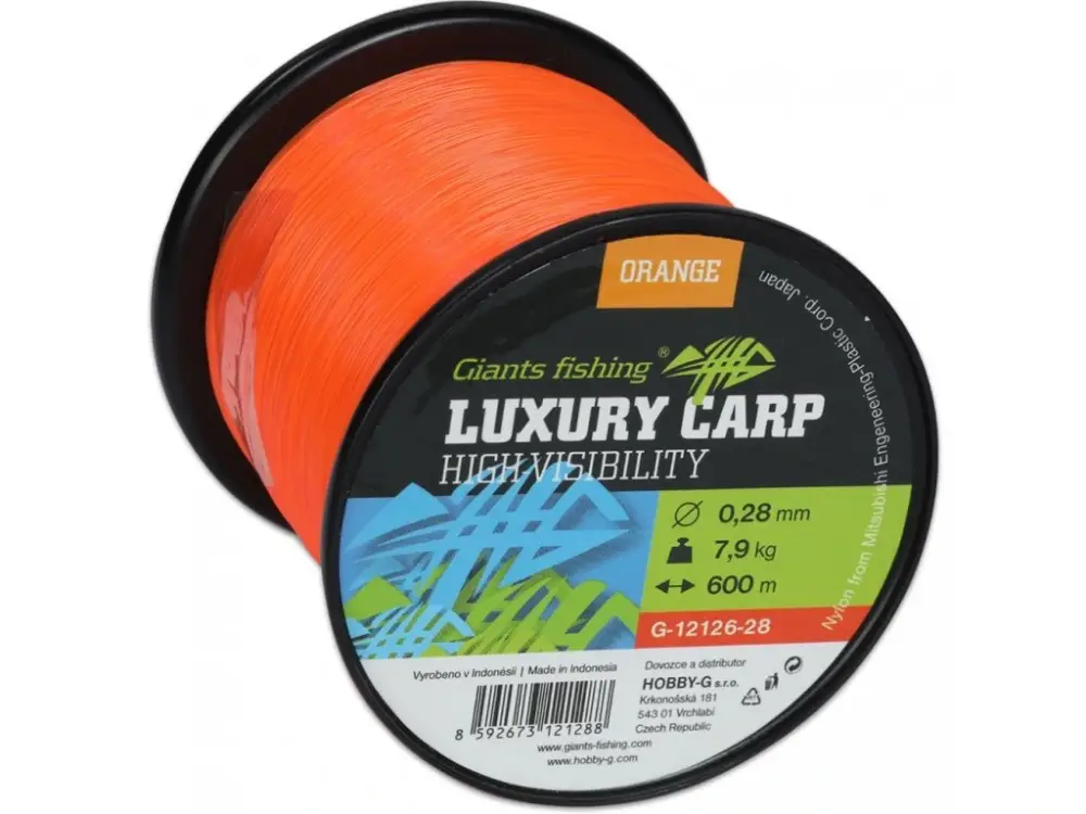 Zlevněný Giants Fishing Vlasec Luxury Carp High Visibility Orange