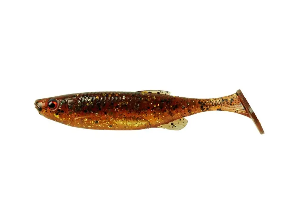 Aktuální Savage Gear Gumová Nástraha Fat Minnow T Tail Bulk Motoroil UV