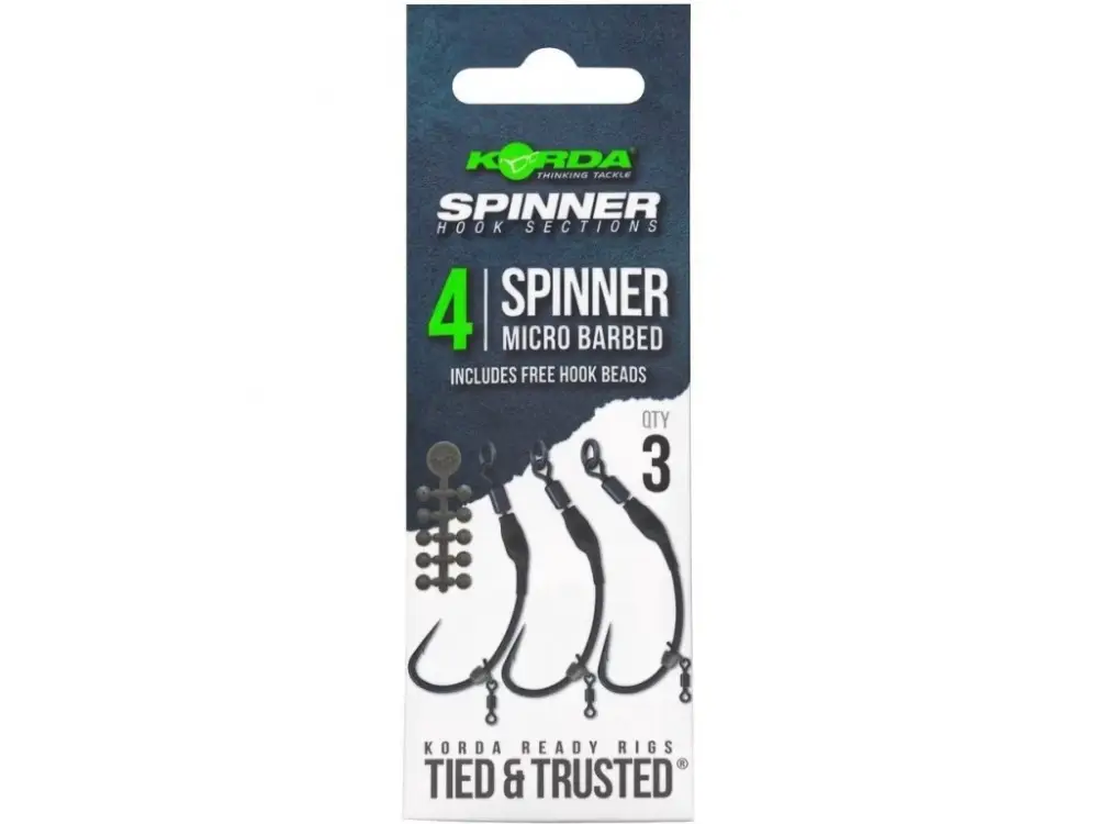 Korda Návazec Spinner Hack Sections Spinner Novinka