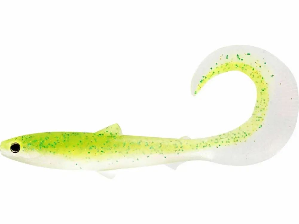 Aktuální Westin Gumová Nástraha BullTeez Curltail Sparkling Chartreuse