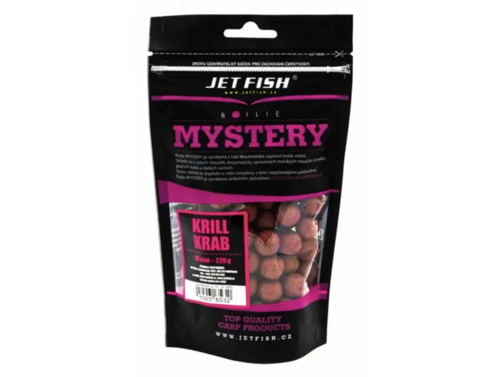 Jet Fish Boilie Mystery Krill / Krab Akce