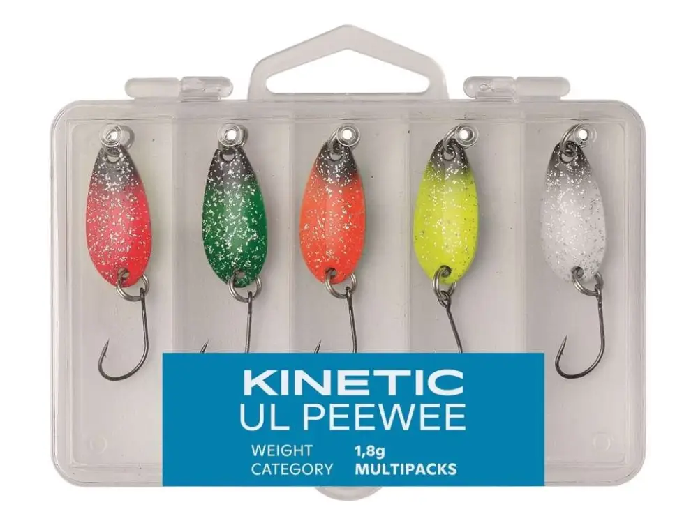Výhodná Nabídka Kinetic Sada Plandavek UL Peewee MIX 1,8g-3,5g 5ks