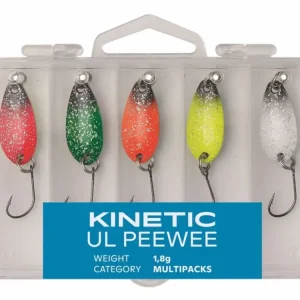Časově Omezené Kinetic Sada Plandavek UL Peewee 1,8g 5ks