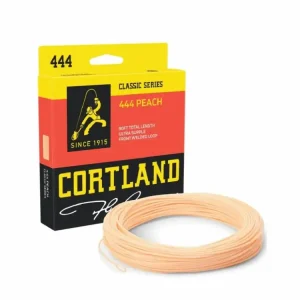 Sleva Cortland Muškařská Šňůra 444 Classic Peach Fresh Floating WF 90ft
