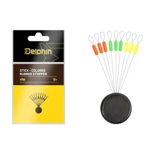 Delphin Zarážky Stick Colored Rubber Stopper M Aktuální