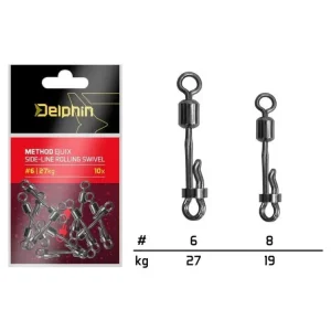 Delphin Rychloobratlík S Pojistkou Method QuiX 10 ks Novinka