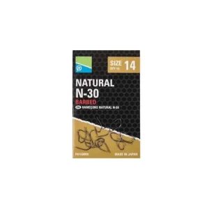 Preston Háčky Natural N-30 Hooks 15ks Kup Teď