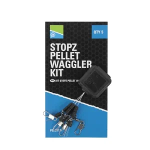 Originální Preston Závěska Stopz Pellet Waggler Kit 5ks