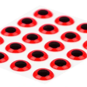Aktuální Sybai Epoxidové Oči 3D Epoxy Eyes Fluo Red