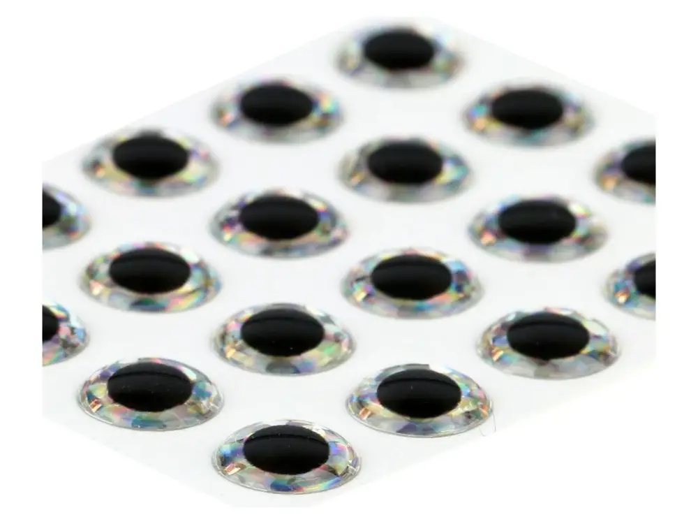 Výhodná Nabídka Sybai Epoxidové Oči 3D Epoxy Eyes Holographic Silver