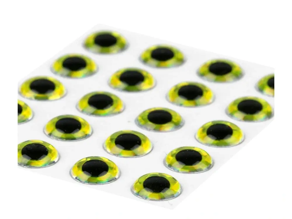 Sybai Epoxidové Oči 3D Epoxy Eyes Holographic Yellow Cenová Bomba